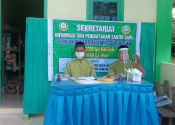 Suasana Gelombang Pertama Penerimaan Santri Baru (PSB) M. Natsir Jatiagung Lampung Selatan
