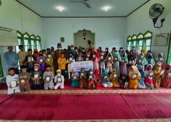 BERBAGI KEBAHAGIAAN BERSAMA SANTRI TPA NURUL FALAH