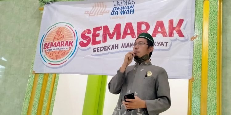 Gelar Sedekah Makan Rakyat (SEMARAK) Dewan Dakwah Pringsewu Dapat Ucapan Terima Kasih Dari Warga