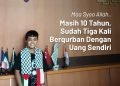 Masya Allah.. Masih 10 Tahun, Khaidir Berqurban dengan Uang Sendiri