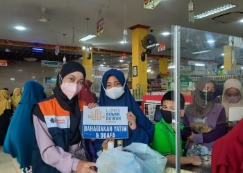 Bahagiakan Yatim Dhuafa ,Laznas Dewan Dakwah Ajak Belanja Lebaran