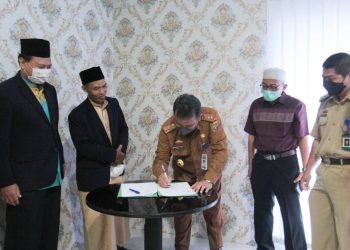 Teken MoU Dewan Dakwah Lampung dengan RSUDAM Siap laksanakan program Strategis Pembinaan Rohani