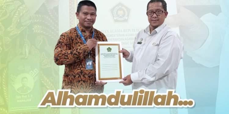 Izin Operasional (IZOP) Laznas Dewan Dakwah Lampung