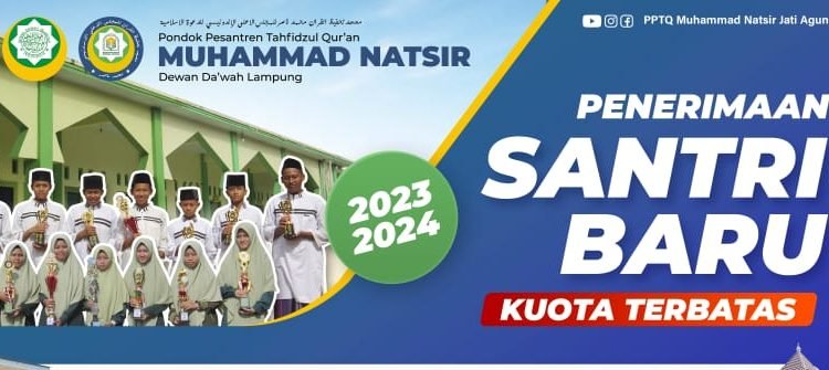 PENERIMAAN SANTRI BARU TP . 2023/2024