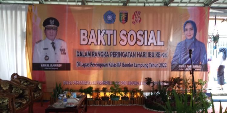 SENYUM HARU MUSLIMAT DDL DI BALIK PERINGATAN HARI IBU DI LAPAS PEREMPUAN BANDAR LAMPUNG