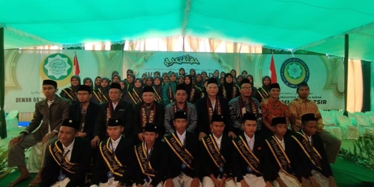 PPTQ Muhammad Natsir Dewan Dakwah Lampung Gelar Wisuda Tahfidzul Qur’an Ke -3