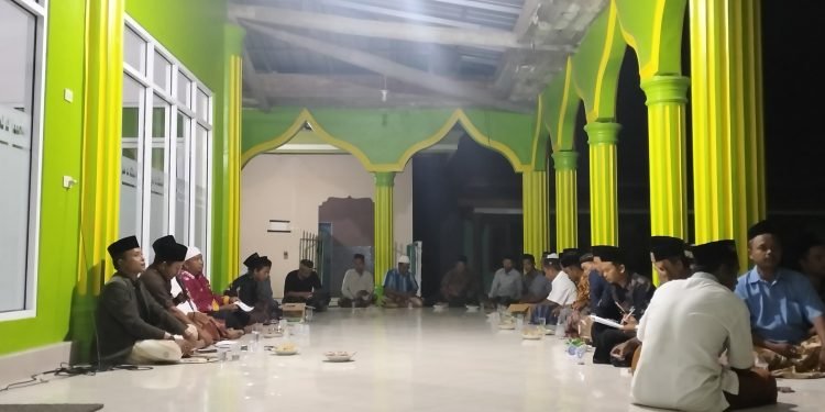 Bangun Silaturahmi Kafilah Dakwah Hadiri Punggahan Desa Panca Tunggal Jaya