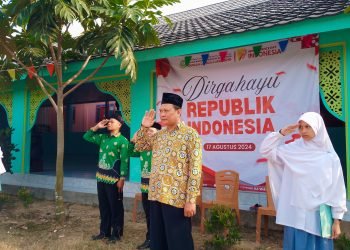 Peringatan Hari Kemerdekaan di PPTQ Putri Dewan Da’wah Lampung: Ustad Ansori Berikan Semangat Kebangsaan di Kalangan Santriwati dan Kritik Larangan Paskibraka Berhijab