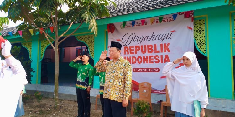 Peringatan Hari Kemerdekaan di PPTQ Putri Dewan Da’wah Lampung: Ustad Ansori Berikan Semangat Kebangsaan di Kalangan Santriwati dan Kritik Larangan Paskibraka Berhijab