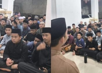 Ta’aruf dengan Santri di Qur’anic School Dewan Dakwah Lampung