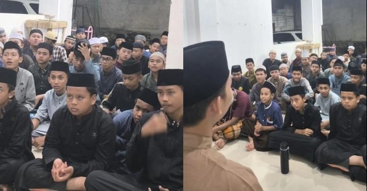 Ta’aruf dengan Santri di Qur’anic School Dewan Dakwah Lampung