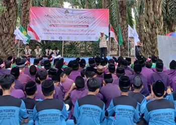 Mukhoyam Quran Peringatan Hari Santri Nasional 2024 di Pondok Pesantren Salafiyah Muhammad Natsir Dewan Da’wah Lampung
