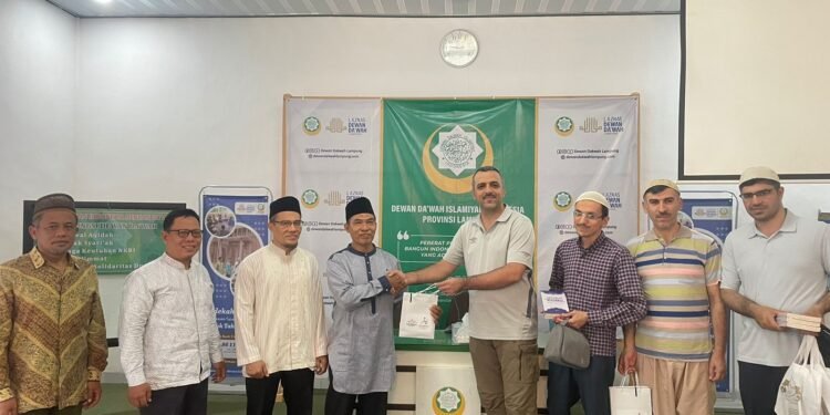Dewan Dakwah Lampung Terima Kunjungan Lembaga Pendidikan dari Turki “Hamidiye Kulture ve Egitim Vakfi”