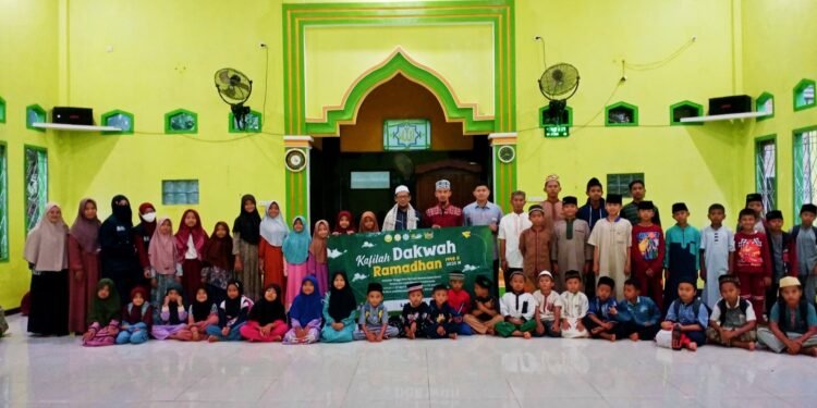 Belajar Quran Lebih Seru , Puluhan Anak di Kasui Waykanan Antusias Ikuti Pengajian di Madrasah Al Husnayain