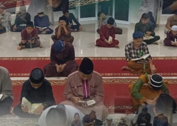 Raih Ampunan Allah , Quranic School Dewan Da’wah Lampung Selenggarakan Itikaf di Masjid Pondok