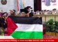 Ketua SJP Unila Bentangkan Bendera Palestina Saat Wisuda, Suarakan Solidaritas untuk Palestina