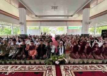 Tabligh Akbar Maulid Nabi di Bandar Lampung, Ratusan Jamaah Padati PPTQ Dewan Da’wah