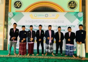 Kajian Maulid Nabi & Pengukuhan Santri Baru PPSTQ Muhammad Natsir Lampung Selatan