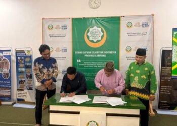 Resmi Kolaborasi! Dewan Da’wah Lampung dan PT Lampung Cerdas Mendunia Siap Cetak SDM Unggul Berkelas Global