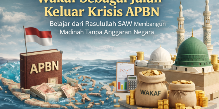 Wakaf Sebagai Jalan Keluar Krisis APBN: Belajar dari Rasulullah SAW Membangun Madinah Tanpa Anggaran Negara