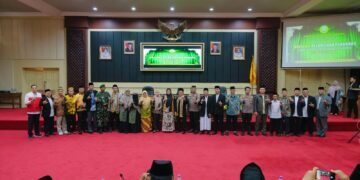 Pelantikan Dewan Da’wah se-Lampung, Pemprov Siap Bersinergi dan Serukan Perang Lawan Krisis Moral