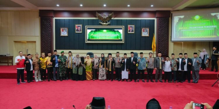 Pelantikan Dewan Da’wah se-Lampung, Pemprov Siap Bersinergi dan Serukan Perang Lawan Krisis Moral