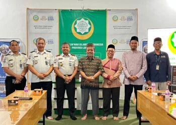 Perluas Pembinaan di Lapas, Kakanwil Ditjen Pemasyarakatan Lampung Jajaki Kerja Sama dengan Dewan Da’wah Lampung