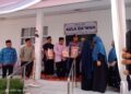 MUSLIMAT DEWAN DA’WAH LAMPUNG PERINGATI HUT RI KE-81 DENGAN BAGIKAN 1 TON BERAS DAN GALANG DANA KEMANUSIAAN